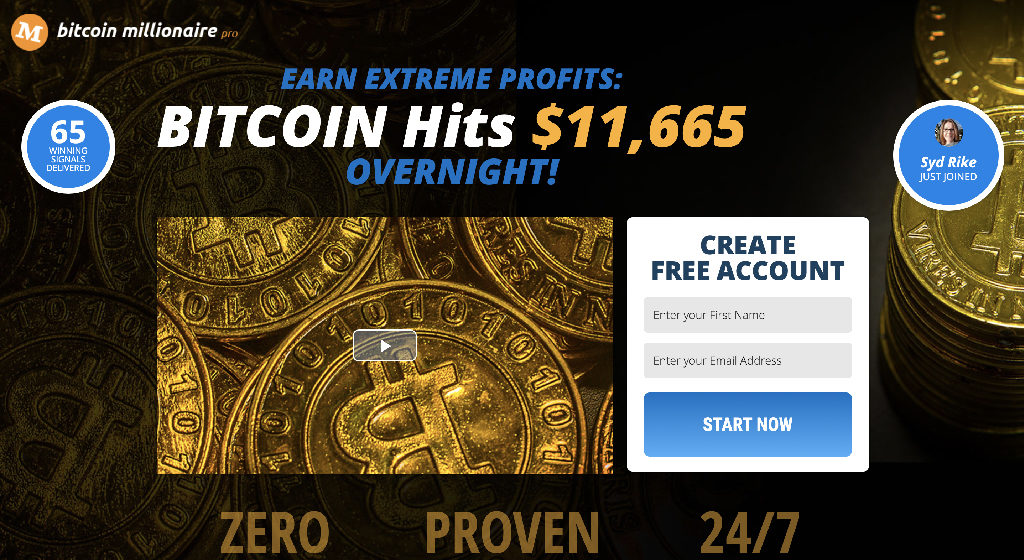 Bitcoin Millionaire Pro Crypto Estafa