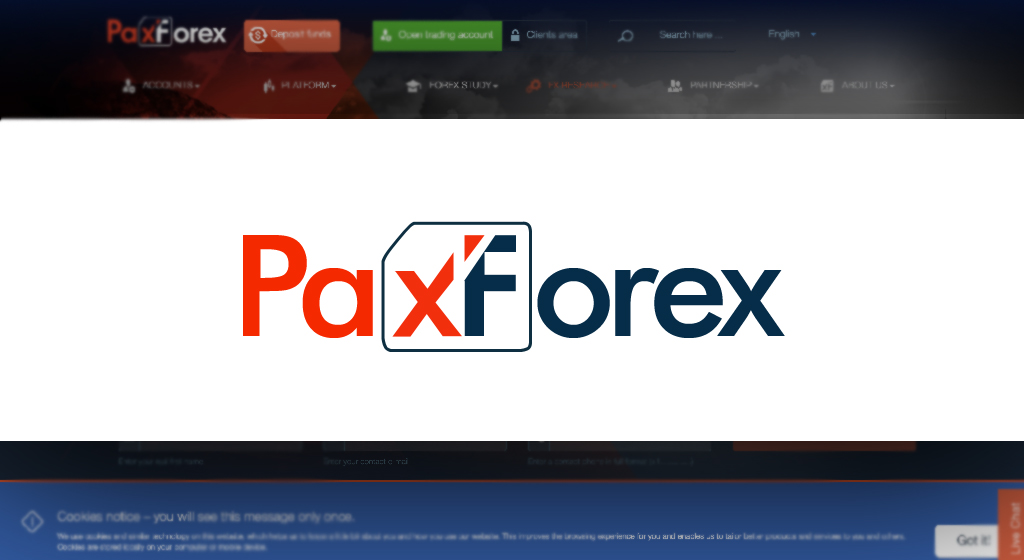 PaxForex Forex Estafa