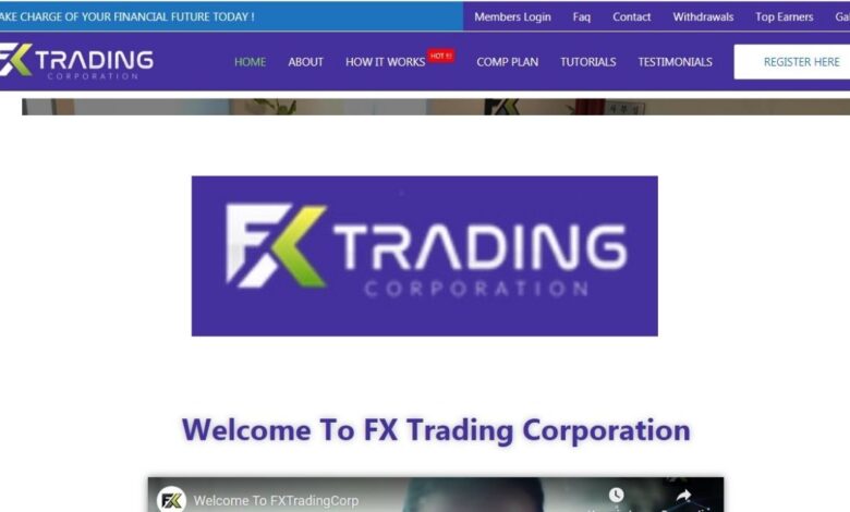 Fx trading corp Forex Estafa