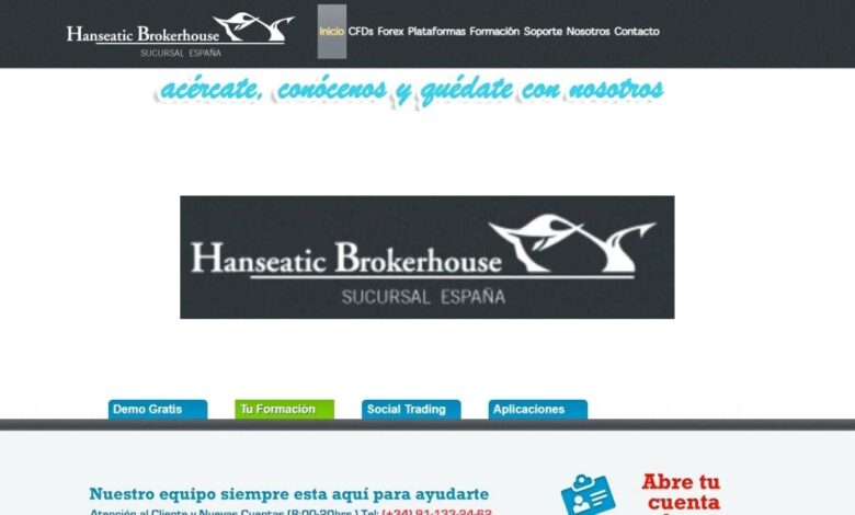 Hanseatic Brokerhouse Forex Estafa