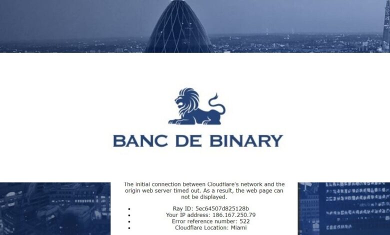 Banc De Binary Forex Estafa