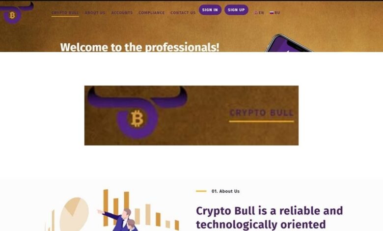 Crypto bull Crypto Estafa